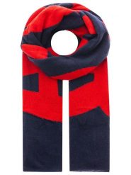 Zwillingsherz Kaszmirowy szal "Amour" w kolorze granatowo-czerwonym rozmiar: onesize. Czerwone szaliki damskie Zwillingsherz, bez wzorów, z kaszmiru. Za 394.38 zł.