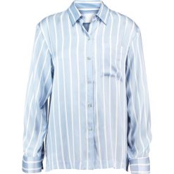 ASCENO Koszulka do spania sky stripe. Szare koszule nocne i halki ASCENO, z jedwabiu. Za 899.00 zł.