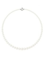 Pearl Addict Naszyjnik perłowy w kolorze białym - dł. 50 cm rozmiar: onesize. Białe naszyjniki damskie Pearl Addict, z perłą, złote. Za 2,209.99 zł.