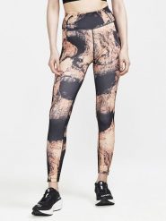 Craft Legginsy "ADV Essence" w kolorze jasnobrązowo-czarnym do biegania rozmiar: XXL. Brązowe legginsy damskie Craft, xxl, bez wzorów, z elastanu. Za 173.99 zł.