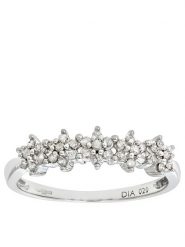 Revoni Złoty pierścionek z diamentami rozmiar: 55. Szare pierścionki damskie Revoni, z diamentem, złote. Za 1,935.99 zł.