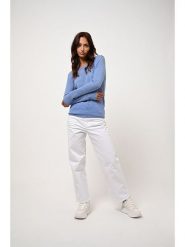 AUTHENTIC CASHMERE Kaszmirowy sweter "Epéna" w kolorze błękitnym rozmiar: S. Niebieskie swetry klasyczne damskie AUTHENTIC CASHMERE, s, z kaszmiru, bez kołnierzyka. Za 340.99 zł.