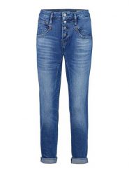 Herrlicher Dżinsy - Slim fit - w kolorze niebieskim rozmiar: W26. Niebieskie jeansy damskie Herrlicher, z podwyższonym stanem. Za 127.35 zł.