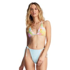 Góra od stroju kąpielowego Billabong Dreamland Rev Multi Tri. Bikini Billabong, bez wzorów. Za 98.99 zł.