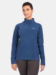 Kilpi Bluza polarowa "Almeri" w kolorze granatowym rozmiar: 40. Niebieskie bluzy damskie Kilpi, bez wzorów, z polaru, bez kaptura. Za 101.94 zł.