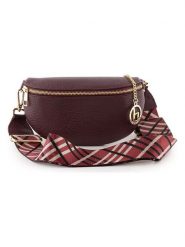 Lia Biassoni Skórzana saszetka "Irpino" w kolorze brązowym - 23 x 12 x 2 cm rozmiar: onesize. Brązowe nerki i saszetki damskie Lia Biassoni, bez wzorów, z materiału. Za 165.99 zł.