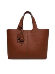 Elisabetta Franchi Torebka BS-96A-52E2-V450 Brązowy. Brązowe torebki klasyczne damskie Elisabetta Franchi, ze skóry, bez dodatków. Za 1,069.00 zł.