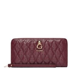 Portfel Guess. Czerwone portfele damskie Guess, z aplikacjami. Za 294.99 zł.