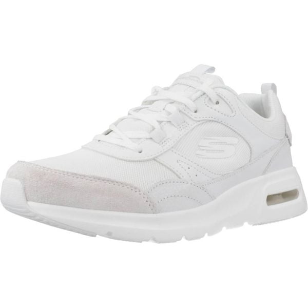 Buty Kobieta Skechers Skech-Air Court biały. Białe obuwie sportowe damskie Skechers, bez zapięcia, trekkingowe, Skechers Sport. Za 352.15 zł.