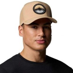Czapka Z Daszkiem Dla Dorosłych Unisex Mountaincap 3D Stretch. Brązowe czapki z daszkiem damskie Columbia, bez wzorów, z elastanu. Za 181.99 zł.