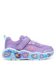 Skechers Sneakersy Play Scene - Fun Squad 303158N Fioletowy jasny. Fioletowe buty sportowe dziewczęce Skechers, z materiału, bez zapięcia. Za 179.99 zł.