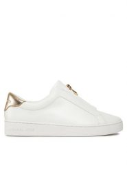 MICHAEL Michael Kors Sneakersy Keaton Zip Slip On 43R4KTFP2L Złoty. Białe obuwie sportowe damskie MICHAEL Michael Kors, ze skóry, bez zapięcia. Za 569.99 zł.