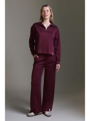 Cotton Candy Spodnie dresowe w kolorze bordowym rozmiar: L. Czerwone spodnie dresowe damskie Cotton Candy, l, bez wzorów, z dresówki. Za 167.45 zł.