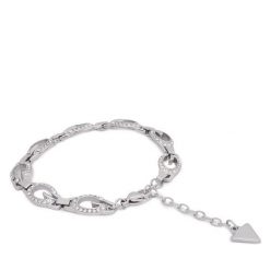 Bransoletka Guess. Szare bransoletki damskie Guess, srebrne. Za 449.99 zł.
