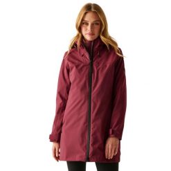 Kurtka turystyczna damska Regatta Denbury V 3w1 z membraną 15K. Czerwone kurtki damskie Regatta, bez wzorów, z poliamidu, bez kaptura. Za 575.00 zł.