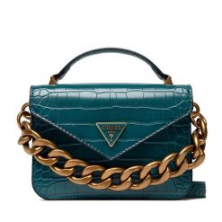 Torebka Guess. Niebieskie torebki klasyczne damskie Guess, bez dodatków. Za 459.99 zł.