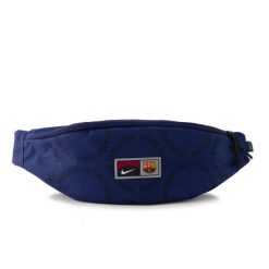 Nerka sportowa Nike FC BARCELONA. Niebieskie nerki i saszetki damskie Nike, bez wzorów. Za 100.00 zł.