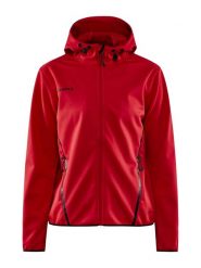 Craft Kurtka Softshell ADV Explore W wiatroodporna elastyczna – Lychee. Czerwone kurtki sportowe damskie Craft, xs, bez wzorów, z softshellu. Za 321.50 zł.