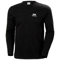 Koszulka Helly Hansen yu20 ls. Czarne koszulki damskie Helly Hansen, s, bez wzorów, bez kołnierzyka, bez ramiączek. Za 248.50 zł.