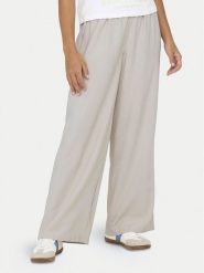 ONLY Spodnie materiałowe Aris 15337956 Beżowy Straight Fit. Brązowe spodnie materiałowe damskie Only, bez wzorów, z materiału. Za 189.99 zł.