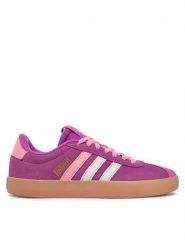 Adidas Sneakersy VL Court 3.0 JP5352 Różowy. Czerwone obuwie sportowe damskie Adidas, ze skóry, bez zapięcia. Za 269.99 zł.