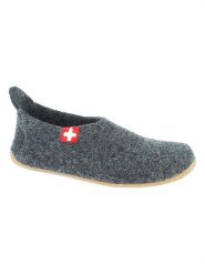 Living Kitzbühel Wełniane kapcie "Gipfelkreuz" w kolorze antracytowym rozmiar: 38. Czarne kapcie damskie Living Kitzbühel, z materiału. Za 180.06 zł.