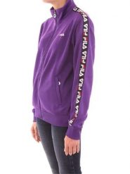 Damska bluza Fila Women Talli Track Jacket 687069-A033. Fioletowe bluzy damskie Fila, xs, bez wzorów, z materiału, bez kaptura. Za 183.27 zł.