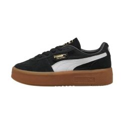 Buty PUMA YELLOW PALERMO ELEVATA Czarny. Czarne obuwie trekkingowe damskie Puma, z materiału, bez zapięcia. Za 307.00 zł.