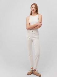 MAVI Dżinsy "Star" - Skinny fit - w kolorze białym rozmiar: W32/L27. Białe jeansy damskie Mavi, z podwyższonym stanem. Za 124.95 zł.