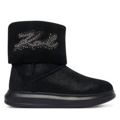 Śniegowce KARL LAGERFELD. Czarne śniegowce damskie KARL LAGERFELD. Za 1,059.00 zł.