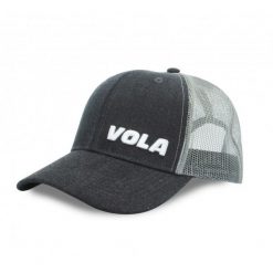Czapka Vola Classic. Szare czapki z daszkiem damskie VOLA, bez wzorów. Za 157.00 zł.