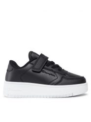 Champion Sneakersy Rebound Platform Classic G Ps Low Cut Sh S32811-KK001 Czarny. Czarne buty sportowe dziewczęce Champion, bez wzorów, ze skóry, bez zapięcia. Za 89.99 zł.