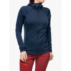 Bluza turystyczna damska Montane Protium Lite Hoodie. Niebieskie bluzy damskie Montane, na zimę, xs, bez wzorów, bez kaptura. Za 340.99 zł.