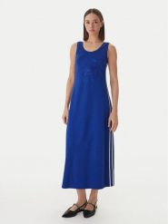 LOLA CASADEMUNT Sukienka codzienna LS2616148 Niebieski Regular Fit. Niebieskie sukienki damskie LOLA CASADEMUNT, bez wzorów, z wiskozy, bez ramiączek. Za 543.99 zł.