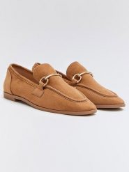 Bellucci Mokasyny w kolorze jasnobrązowym rozmiar: 38. Brązowe mokasyny damskie Bellucci, bez obcasa. Za 86.99 zł.