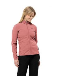 Jack Wolfskin Kurtka polarowa "Taunus" w kolorze jasnoróżowym rozmiar: L. Różowe kurtki damskie Jack Wolfskin, l, z materiału, bez kołnierzyka. Za 118.56 zł.
