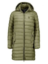 Canadian Peak Płaszcz pikowany "Akitaleak" w kolorze zielonym rozmiar: XL. Zielone płaszcze damskie Canadian Peak, xl, bez wzorów, bez kaptura. Za 197.63 zł.