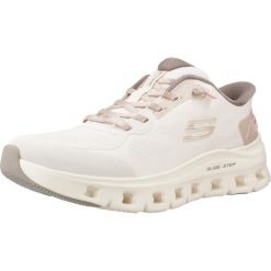 Buty SKECHERS GLIDE STEP PRO PURE MOTION Beżowy. Brązowe obuwie trekkingowe damskie Skechers, z materiału, bez zapięcia. Za 423.90 zł.