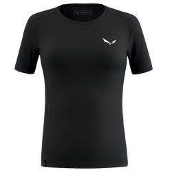 Damski jersey Salewa Puez Sporty. Czarne koszulki sportowe damskie Salewa, bez wzorów, z jersey, bez ramiączek. Za 189.00 zł.
