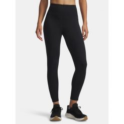 Legginsy damskie Under Armour Motion Mesh Ankle. Czarne legginsy damskie Under Armour, bez wzorów, z meshu. Za 169.99 zł.
