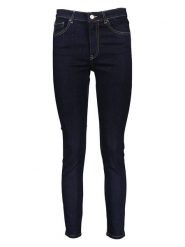 Benetton Dżinsy - Slim fit - w kolorze granatowym rozmiar: W25. Niebieskie jeansy damskie Benetton. Za 48.28 zł.