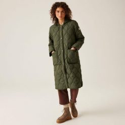 Parka damska Regatta Jaycee II. Niebieskie parki damskie Regatta, xl, z puchu, bez kaptura. W wyprzedaży za 318.00 zł.
