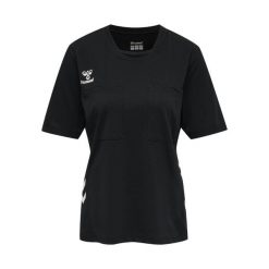 Koszulka do piłki ręcznej damska Hummel hml referee chevron. Czarne bluzki damskie Hummel, m, bez wzorów, sportowe, bez kołnierzyka, bez ramiączek. Za 189.50 zł.