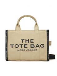 Marc Jacobs Torebka The Jacquard Medium Tote Bag M0017027 Beżowy. Brązowe torebki klasyczne damskie Marc Jacobs, z materiału, bez dodatków. Za 1,379.00 zł.