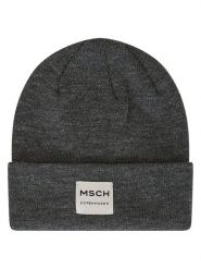 MOSS COPENHAGEN Czapka w kolorze antracytowym rozmiar: onesize. Czarne czapki damskie Moss Copenhagen, bez wzorów, ze skóry. Za 85.95 zł.