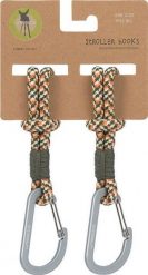 Zaczep Lassig Casual Label Uniwersalne Sznurkowe Zaczepy Do Torby Do Wózka 2 szt. olive red. Czerwone akcesoria do wózków Lassig. Za 77.00 zł.