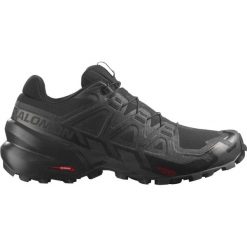 Buty Salomon Speedcross 6 Damskie Czarne. Czarne obuwie sportowe damskie Salomon, bez zapięcia, do biegania, salomon speedcross. Za 529.00 zł.
