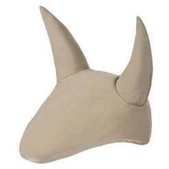 Czapka z muchą dla koni Euro-Star Coco. Brązowe czapki damskie EURO-STAR, bez wzorów, z satyny. Za 221.00 zł.