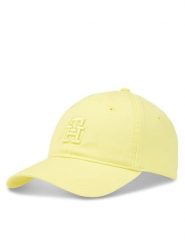 Tommy Hilfiger Czapka z daszkiem Beach Summer Soft Cap AW0AW16170 Żółty. Żółte czapki z daszkiem damskie Tommy Hilfiger, bez wzorów, z materiału. Za 139.99 zł.