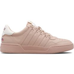 Sneakersy damskie K-Swiss Lawn Court Lth. Czerwone obuwie sportowe damskie K-SWISS, bez zapięcia. W wyprzedaży za 389.50 zł.